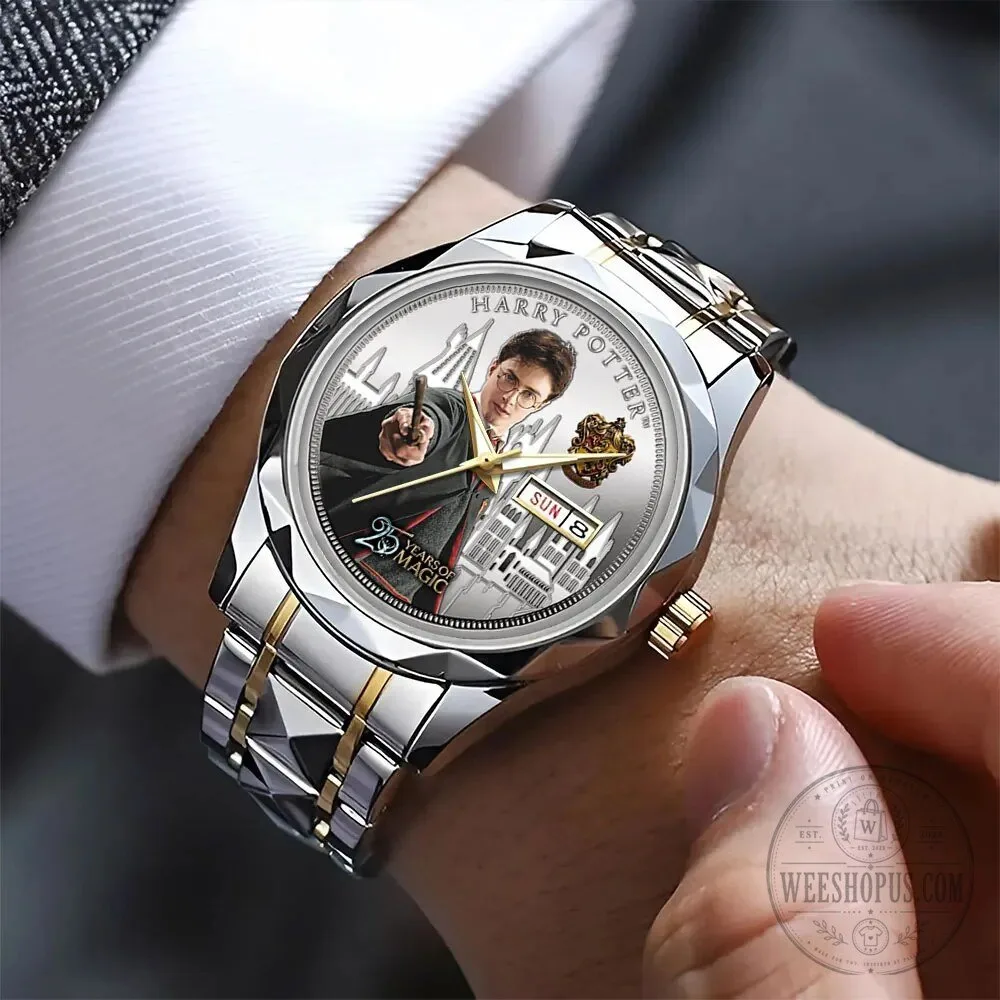 Stainless Steel Watch Celebrating 25 Years of Harry Potter Magic Anniversary 11 Stainless Steel Watch Celebrating 25 Years of Harry Potter Magic Anniversary
