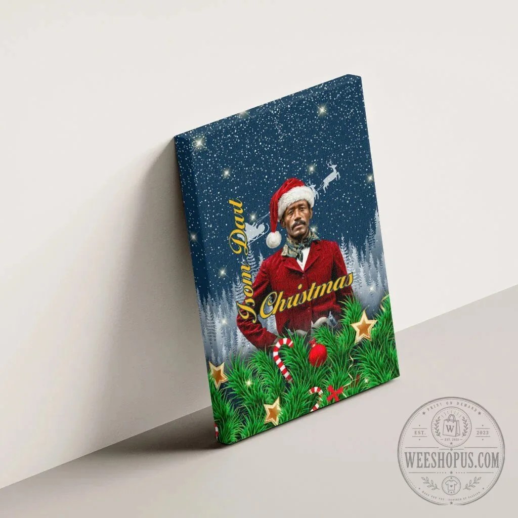 Isom Dart Black Cowboy Santa Christmas Western Snow Winter Canvas Wall Art 13 Isom Dart Black Cowboy Santa Christmas Western Snow Winter Canvas Wall Art