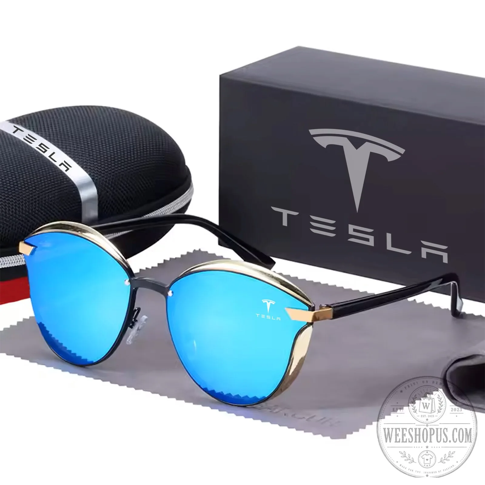 Tesla Cat Eye Polarized Women's Sunglasses with UV Protection 13 Tesla Cat Eye Polarized Women