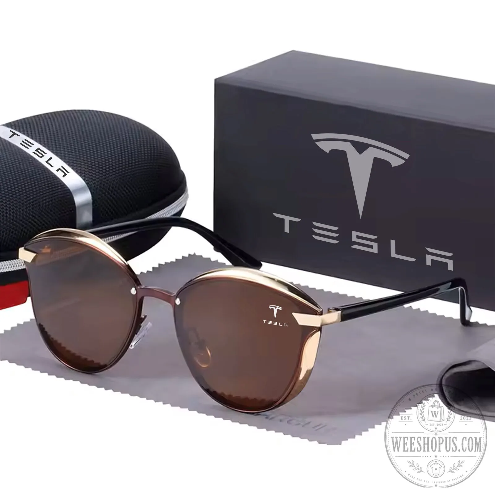 Tesla Cat Eye Polarized Women's Sunglasses with UV Protection 14 Tesla Cat Eye Polarized Women