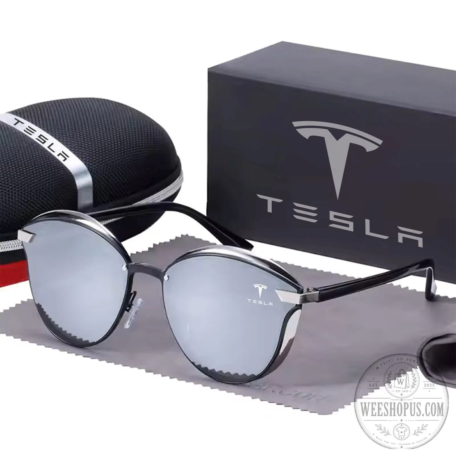 Tesla Cat Eye Polarized Women's Sunglasses with UV Protection 15 Tesla Cat Eye Polarized Women