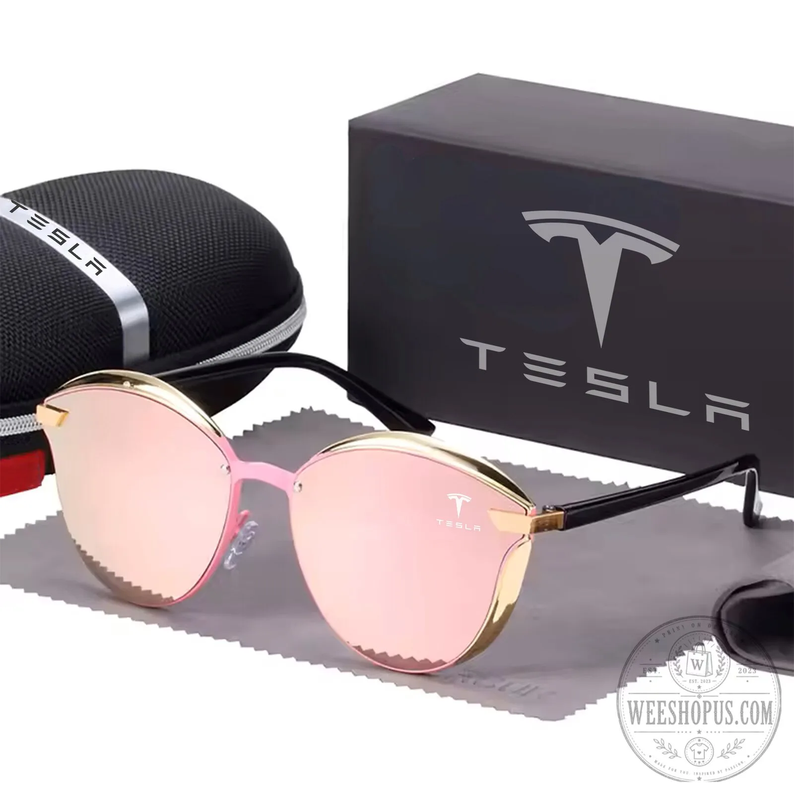 Tesla Cat Eye Polarized Women's Sunglasses with UV Protection 16 Tesla Cat Eye Polarized Women