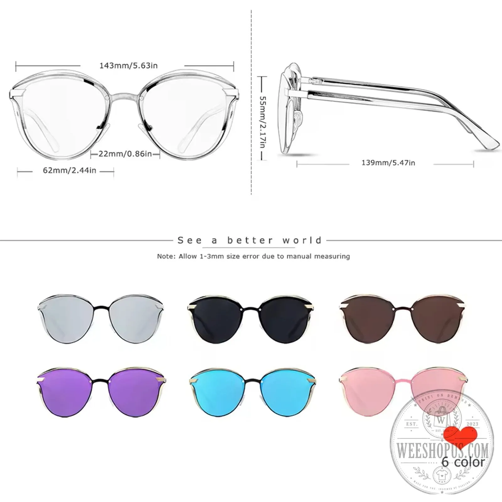 Tesla Cat Eye Polarized Women's Sunglasses with UV Protection 18 Tesla Cat Eye Polarized Women
