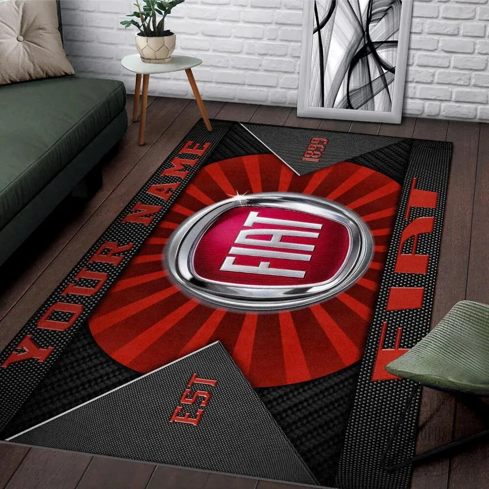 Personalized Fiat Car Logo Custom Name Welcome Floor Mat 8 Personalized Fiat Car Logo Custom Name Welcome Floor Mat