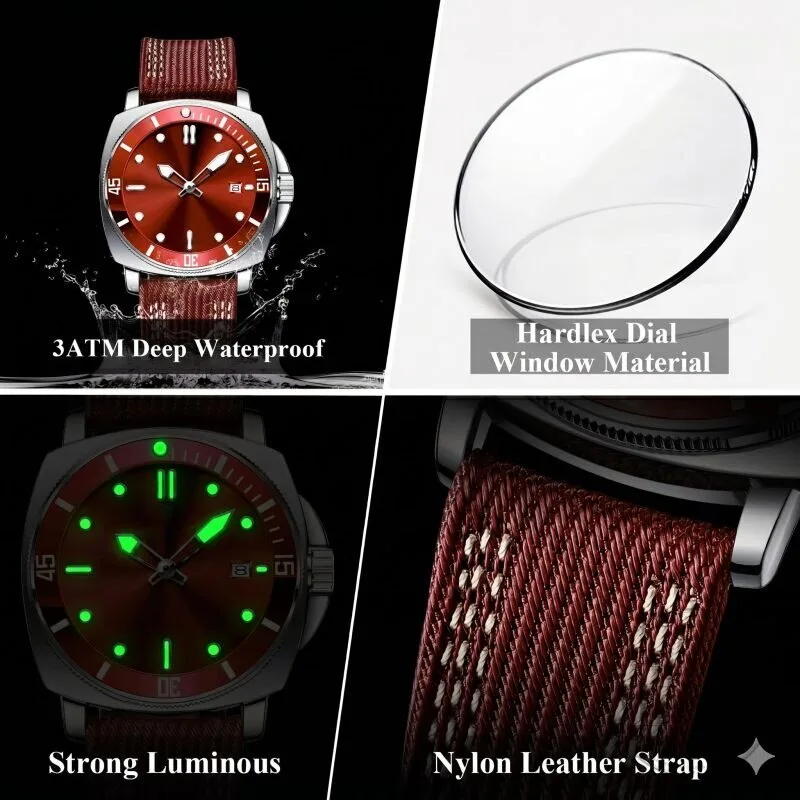 Volvo Personalized Custom Name Blue Dial Sport Watch for Men 24 Volvo Personalized Custom Name Blue Dial Sport Watch for Men