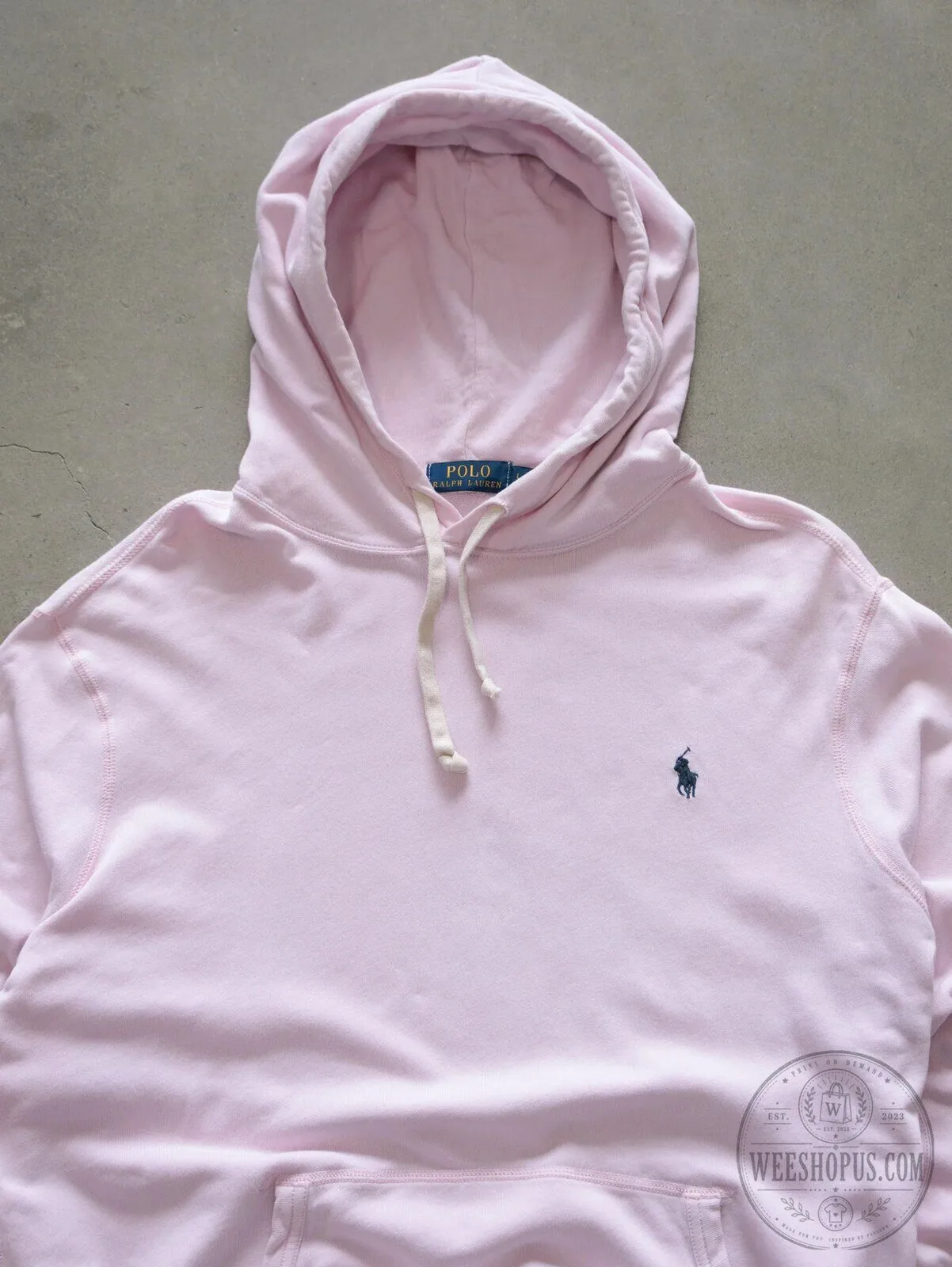 Pink Polo Ralph Lauren Lightweight Hoodie with Drawstring and Kangaroo Pocket 8 Pink Polo Ralph Lauren Lightweight Hoodie with Drawstring and Kangaroo Pocket
