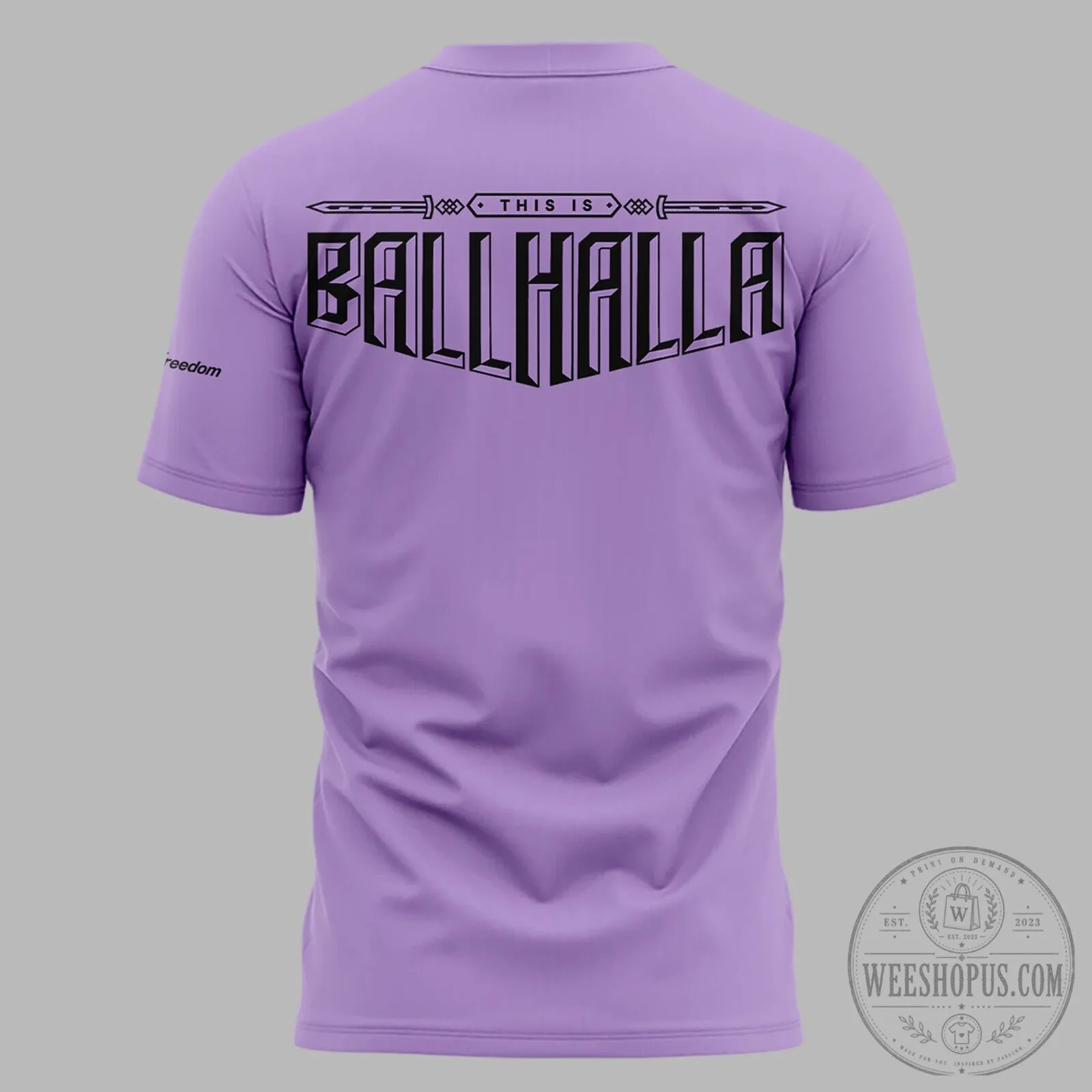 Ballhalla Loud T-Shirt for Golden State Valkyries Basketball Fans 11 Ballhalla Loud T-Shirt for Golden State Valkyries Basketball Fans