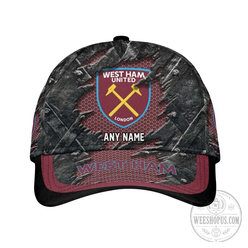 West Ham United Football Club Personalized Baseball Cap Hat 8 West Ham United Football Club Personalized Baseball Cap Hat