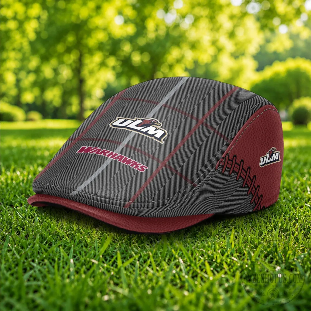 Louisiana-Monroe Warhawks NCAA Golf Cap, Flat Cap Louisiana-Monroe Warhawks NCAA Golf Cap, Flat Cap