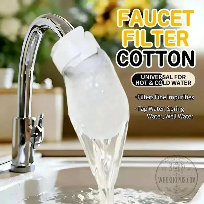 Faucet Water Filter Sponge for Hot and Cold Water Filtration 11 Faucet Water Filter Sponge for Hot and Cold Water Filtration