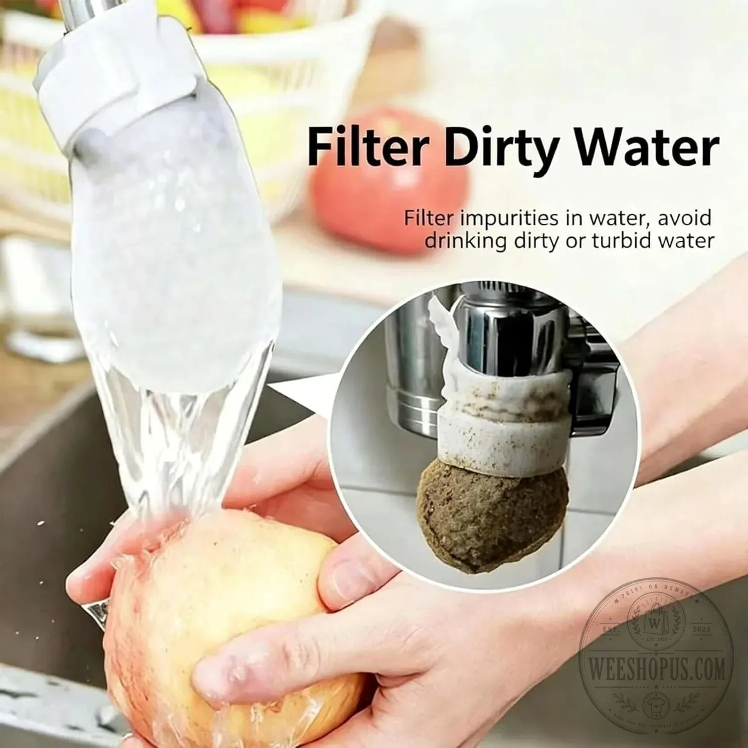 Faucet Water Filter Sponge for Hot and Cold Water Filtration 12 Faucet Water Filter Sponge for Hot and Cold Water Filtration