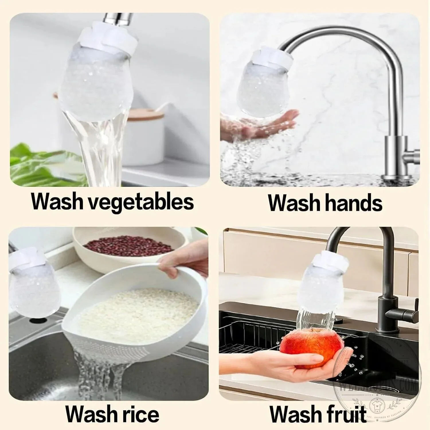 Faucet Water Filter Sponge for Hot and Cold Water Filtration 13 Faucet Water Filter Sponge for Hot and Cold Water Filtration