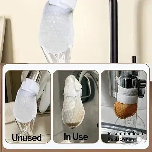 Faucet Water Filter Sponge for Hot and Cold Water Filtration 16 Faucet Water Filter Sponge for Hot and Cold Water Filtration