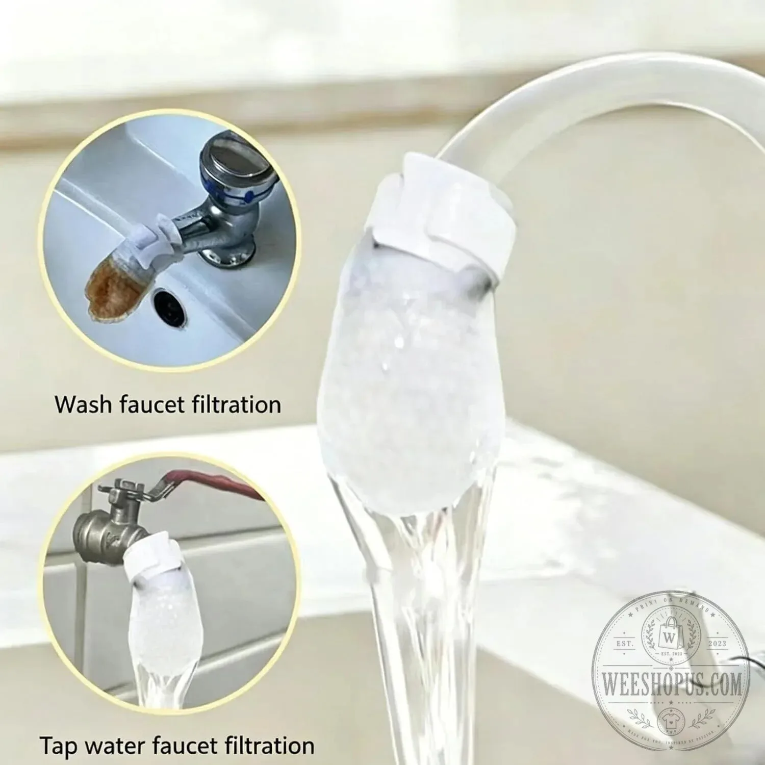 Faucet Water Filter Sponge for Hot and Cold Water Filtration 17 Faucet Water Filter Sponge for Hot and Cold Water Filtration