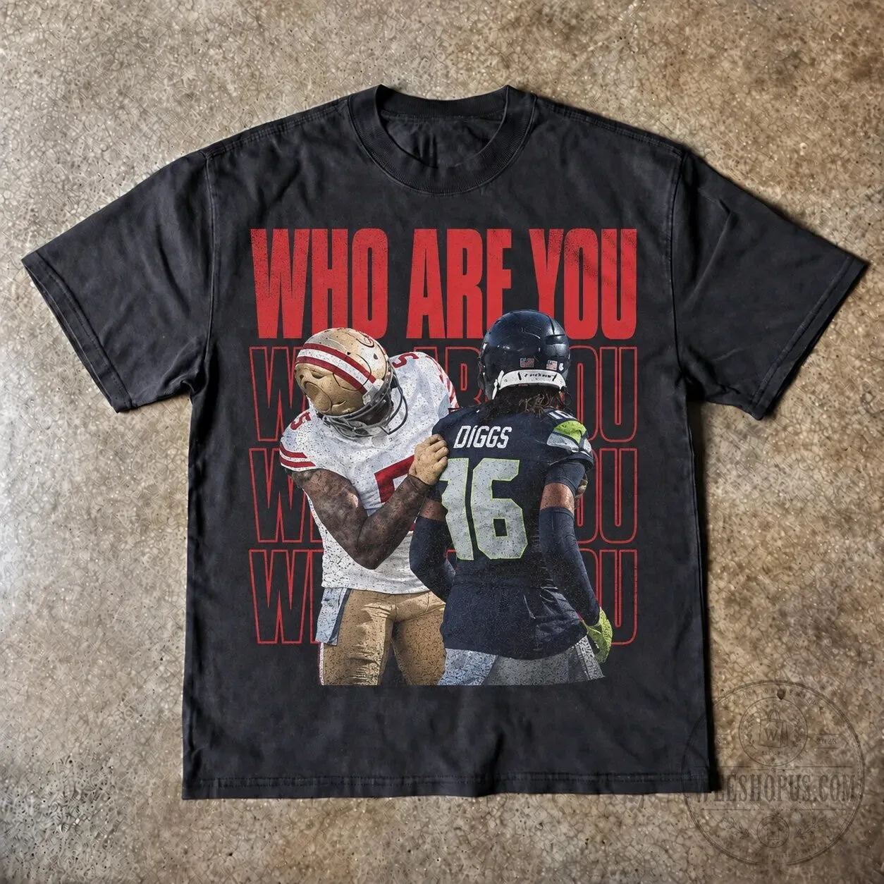 Jamal Adams Quandre Diggs Seattle Seahawks San Francisco 49ers T-Shirt 2 Jamal Adams Quandre Diggs Seattle Seahawks San Francisco 49ers T-Shirt
