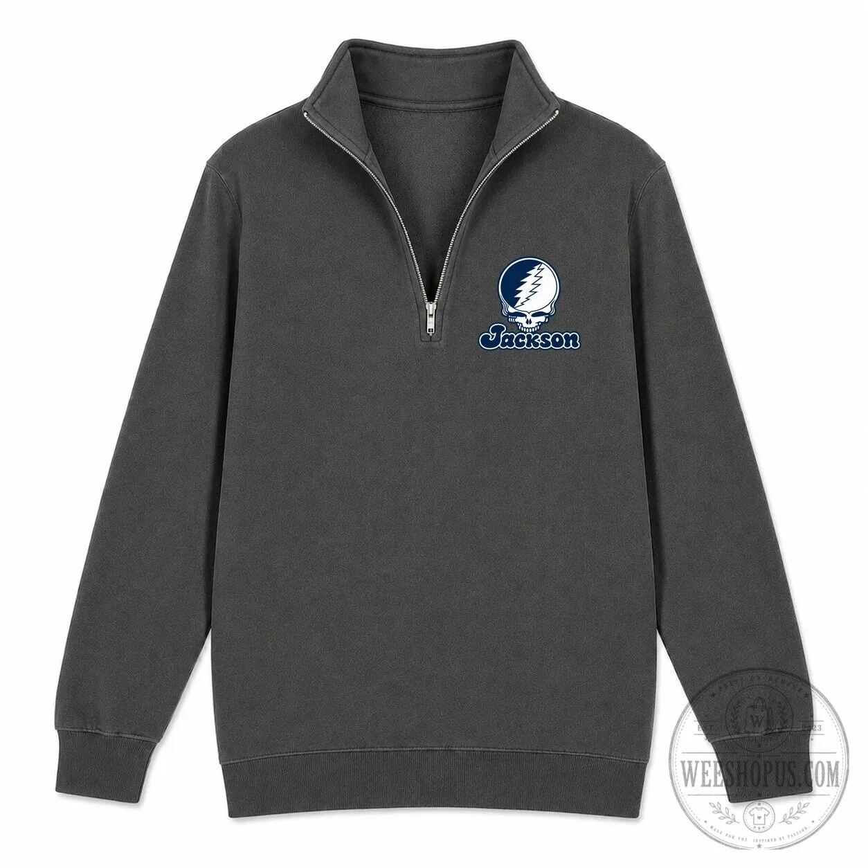 Grateful Dead Steal Your Face Jackson Quarter-Zip Sweatshirt 6 Grateful Dead Steal Your Face Jackson Quarter-Zip Sweatshirt