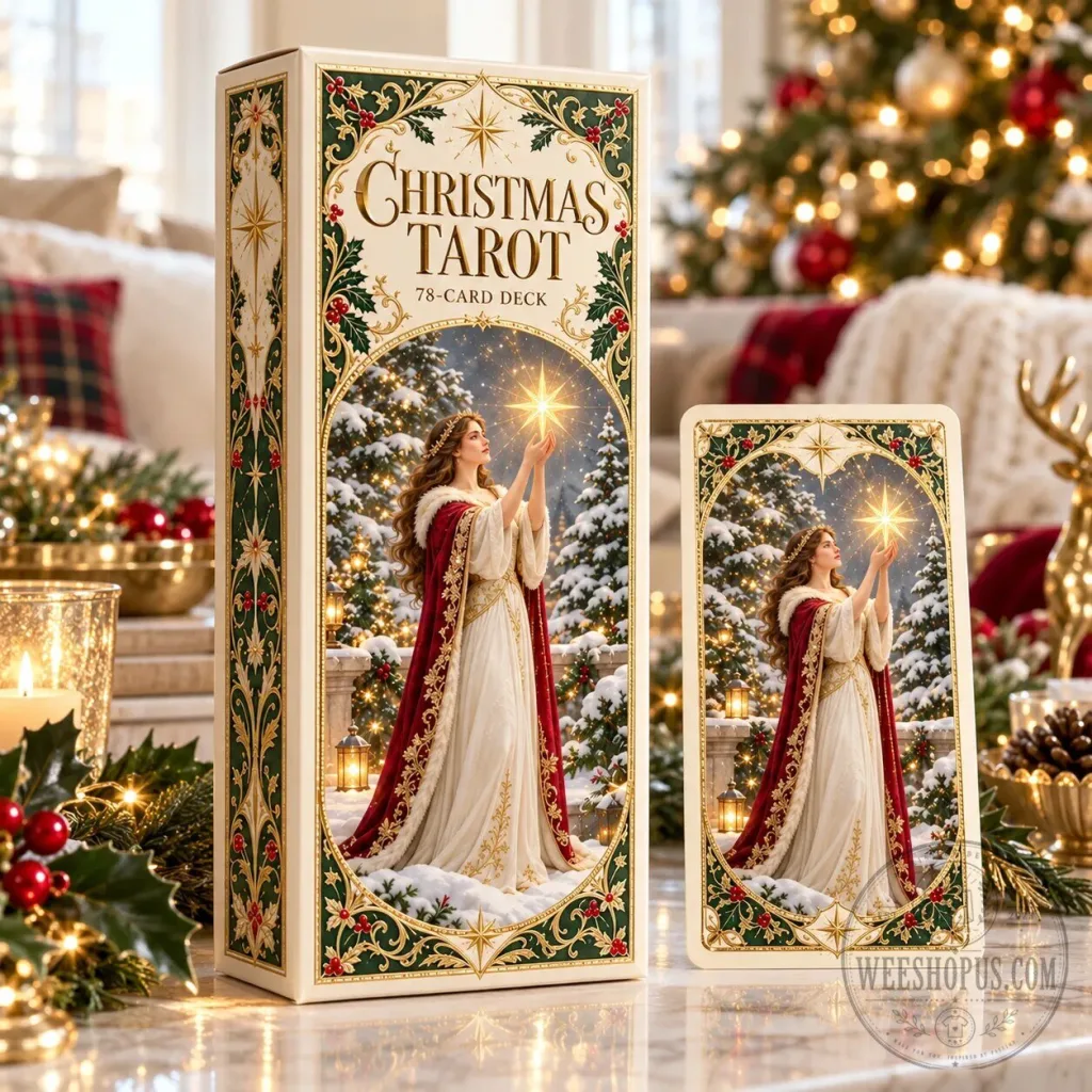 Christmas Tarot Deck 78 Festive Cards With Guided Holiday Rituals Christmas Tarot Deck 78 Festive Cards With Guided Holiday Rituals