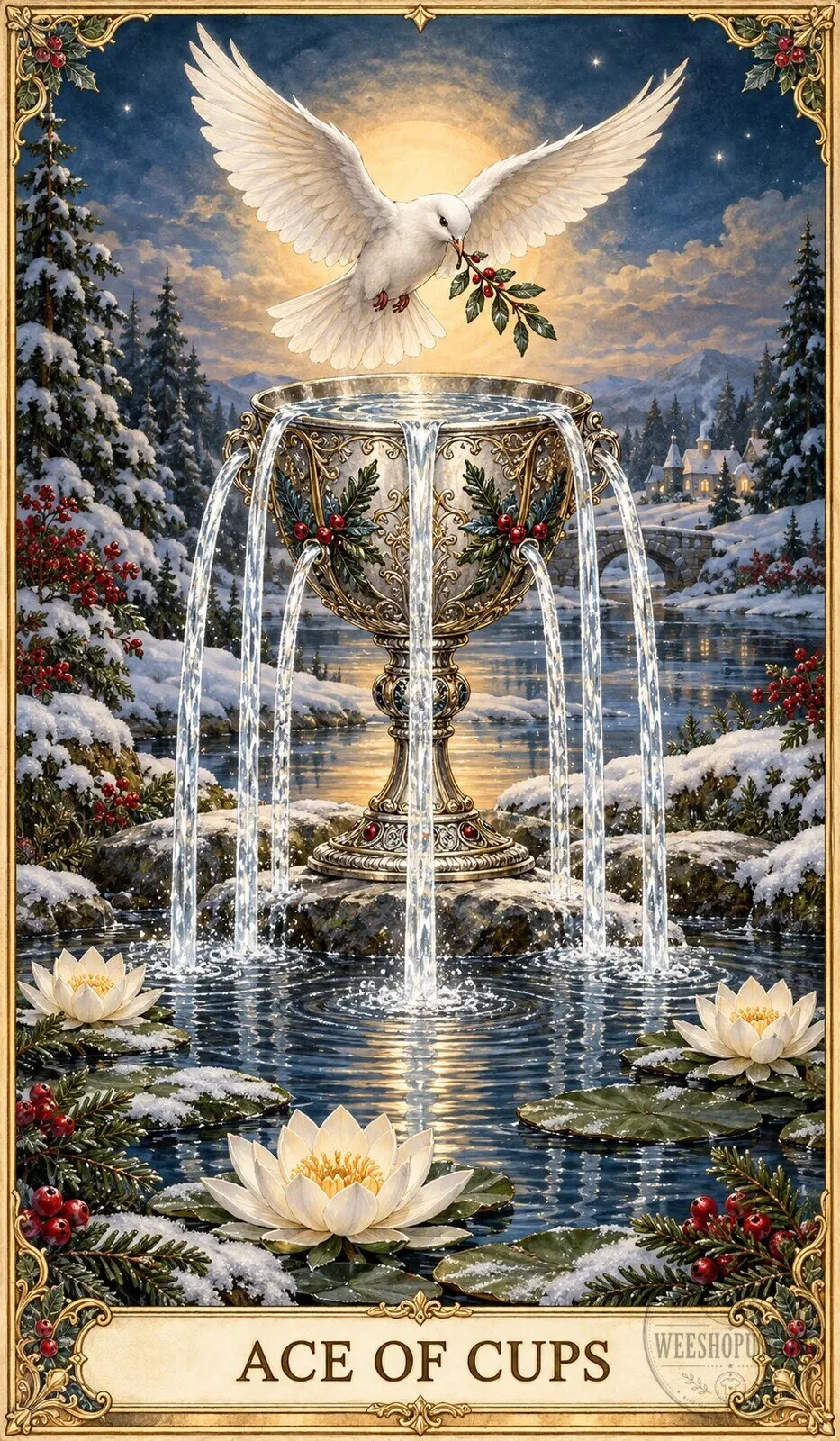 Christmas Tarot Deck 78 Festive Cards With Guided Holiday Rituals 19 Christmas Tarot Deck 78 Festive Cards With Guided Holiday Rituals