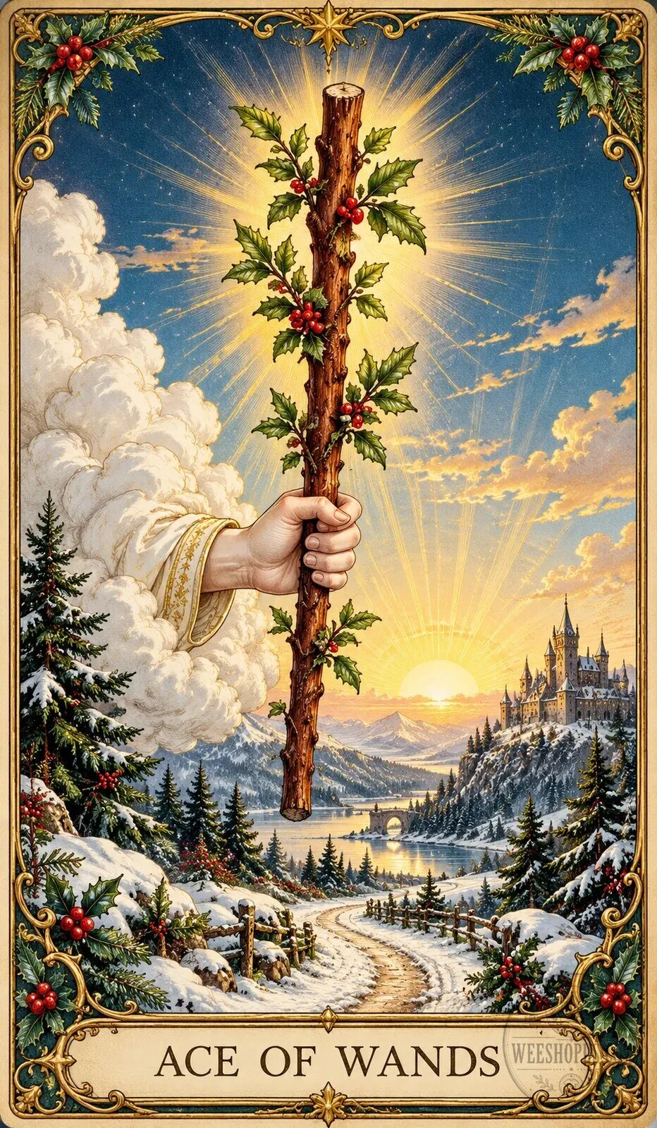 Christmas Tarot Deck 78 Festive Cards With Guided Holiday Rituals 20 Christmas Tarot Deck 78 Festive Cards With Guided Holiday Rituals