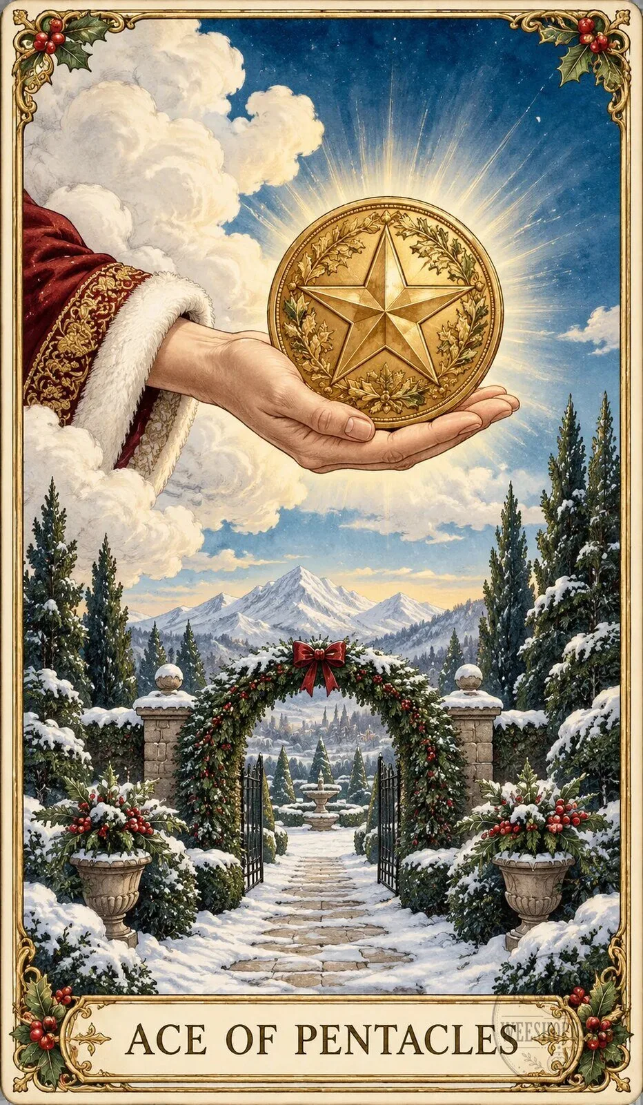 Christmas Tarot Deck 78 Festive Cards With Guided Holiday Rituals 21 Christmas Tarot Deck 78 Festive Cards With Guided Holiday Rituals