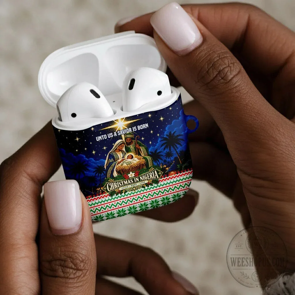 Christmas In Nigeria Nativity Scene AirPods Case 10 Christmas In Nigeria Nativity Scene AirPods Case
