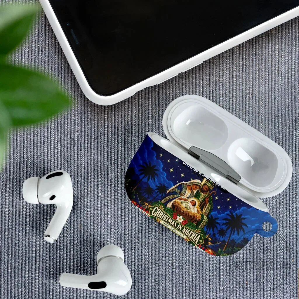 Christmas In Nigeria Nativity Scene AirPods Case 11 Christmas In Nigeria Nativity Scene AirPods Case