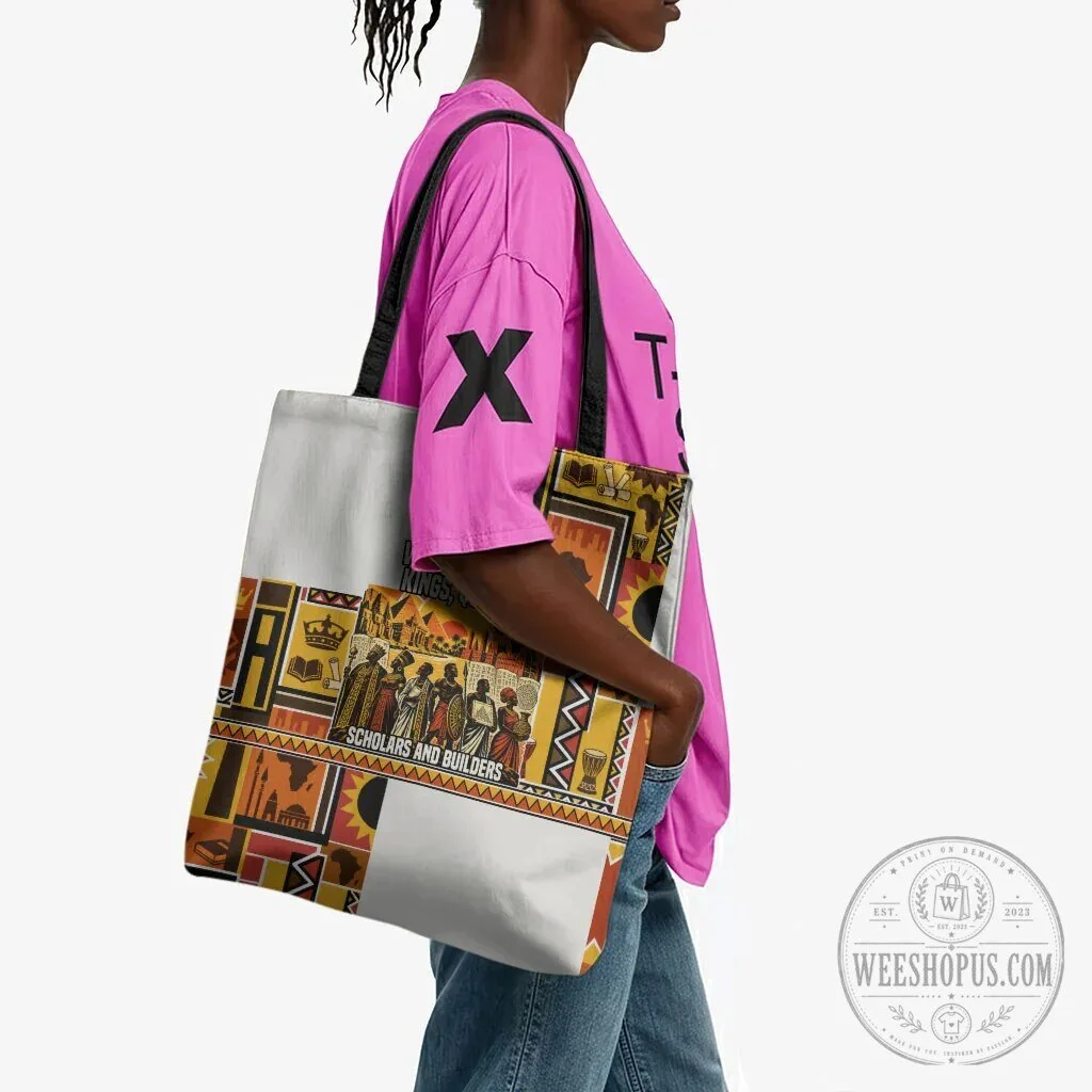 African Kings Queens Scholars Builders Pan African Black History Tote Bag 7 African Kings Queens Scholars Builders Pan African Black History Tote Bag