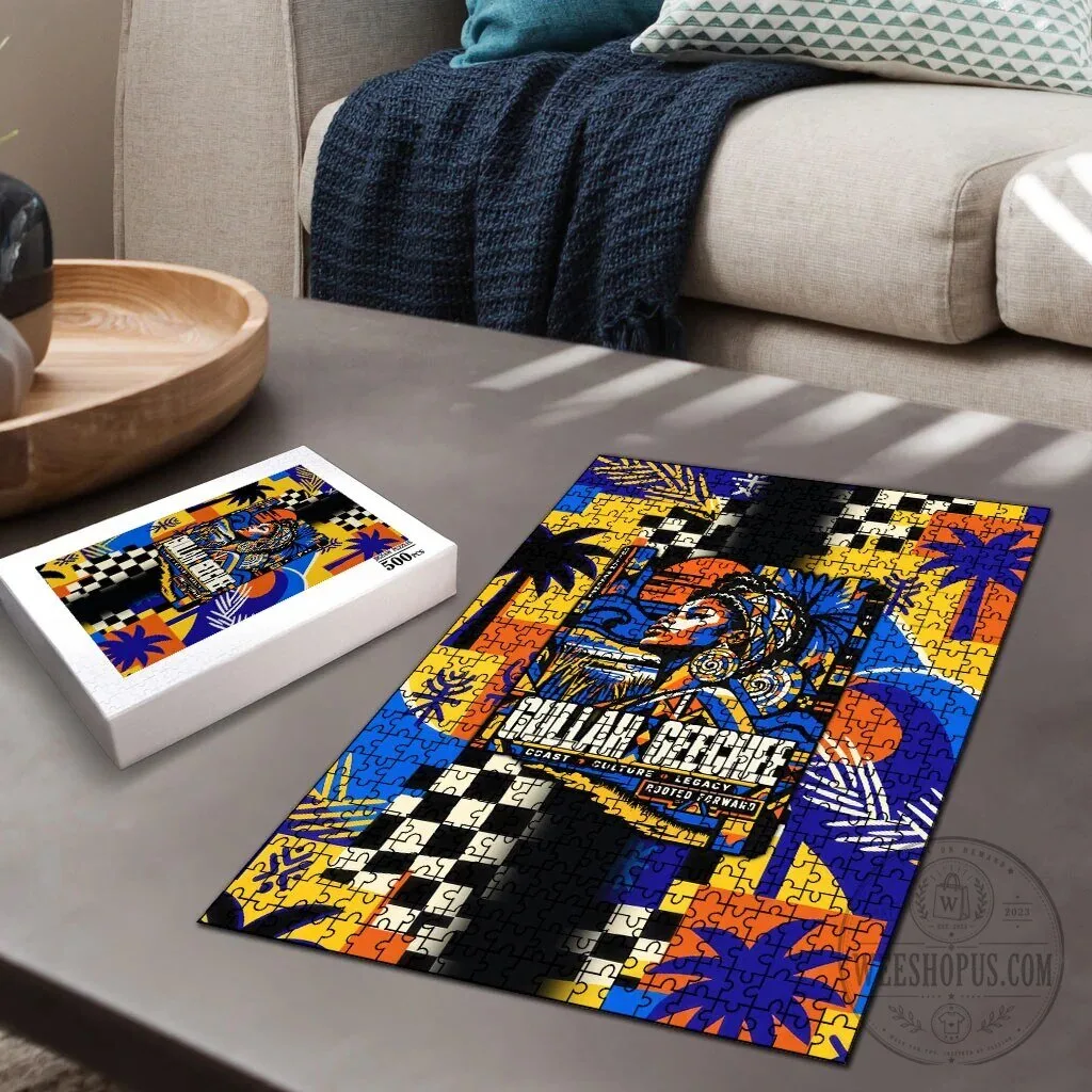 Gullah Geechee Culture Legacy Rooted Forward Abstract Art Jigsaw Puzzle 8 Gullah Geechee Culture Legacy Rooted Forward Abstract Art Jigsaw Puzzle